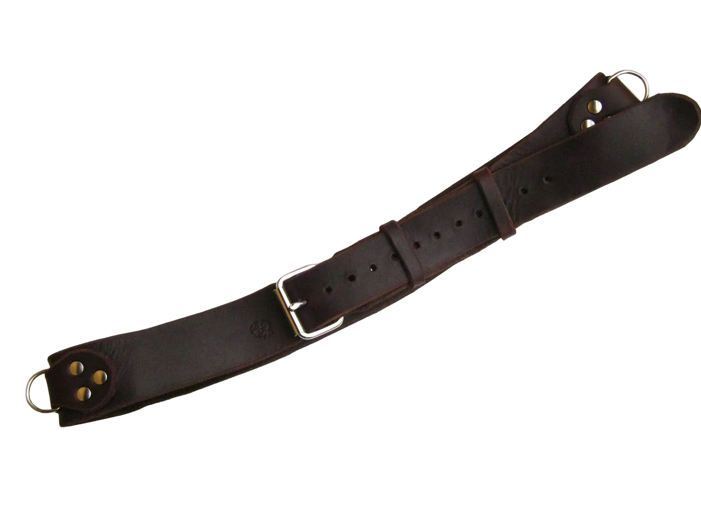 Ledergürtel Jogginggürtel Gassigürtel für Hundebesitzer, Fettleder