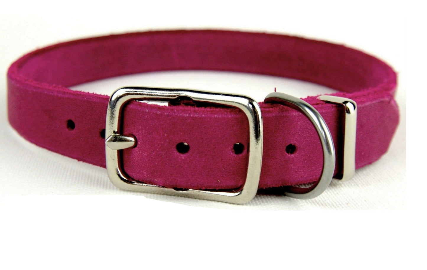 "Leo", ganz schlicht, Halsband, Fettleder, Leder, Hund