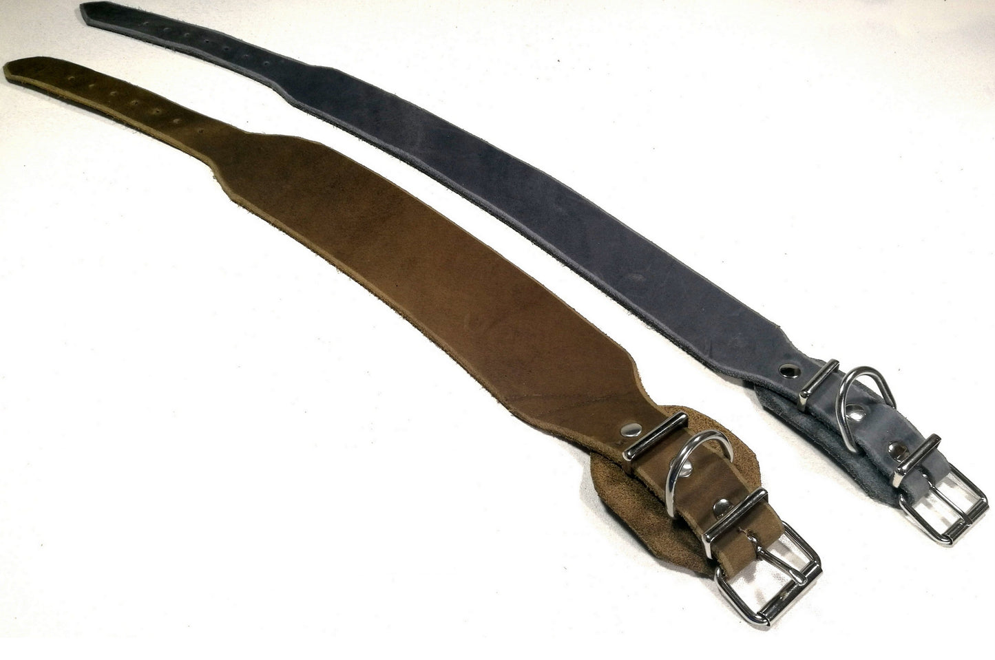 Windhund-Halsband, Leder, Fettleder, Hund (30 mm)