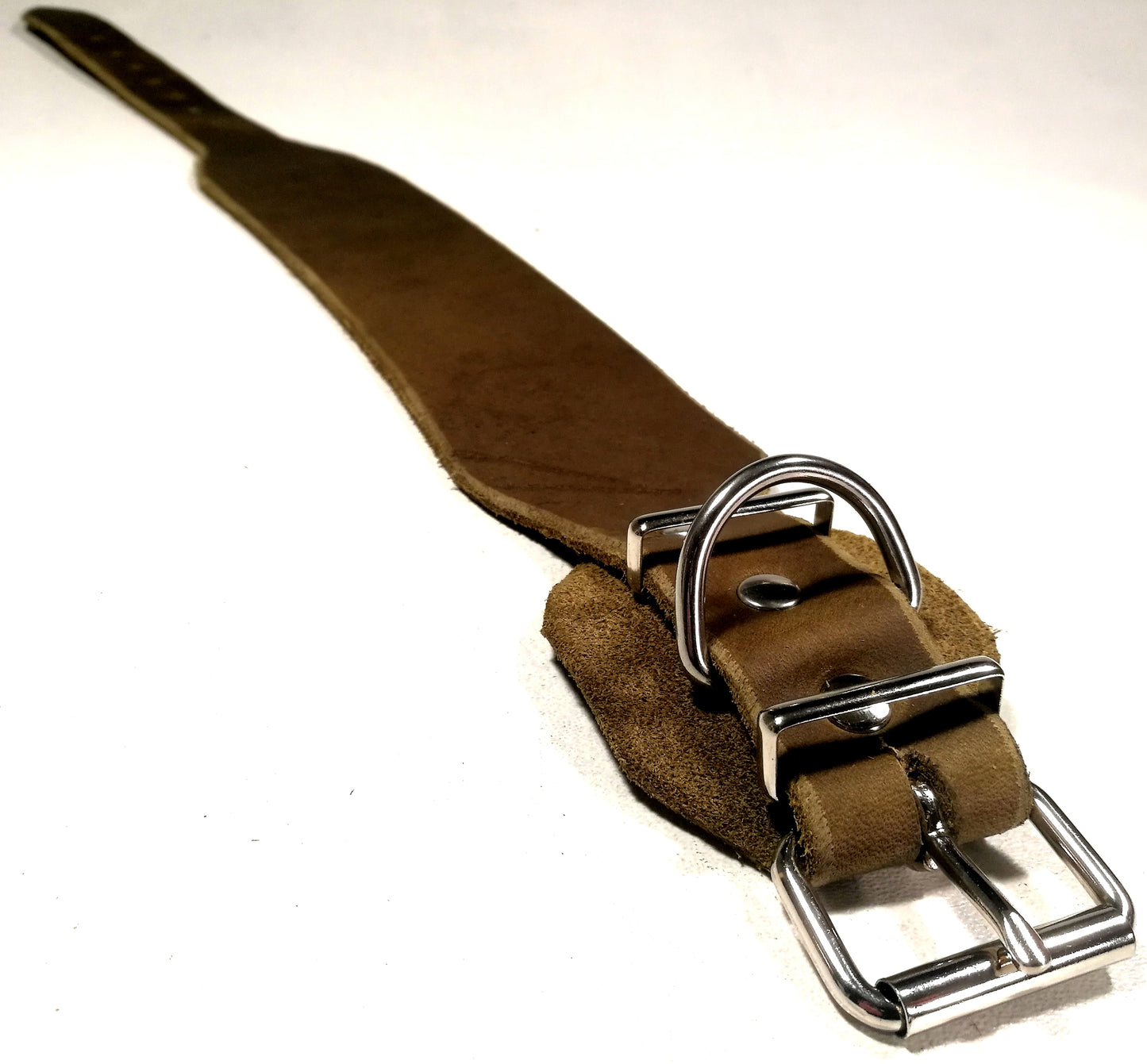 Windhund-Halsband, Leder, Fettleder, Hund (30 mm)