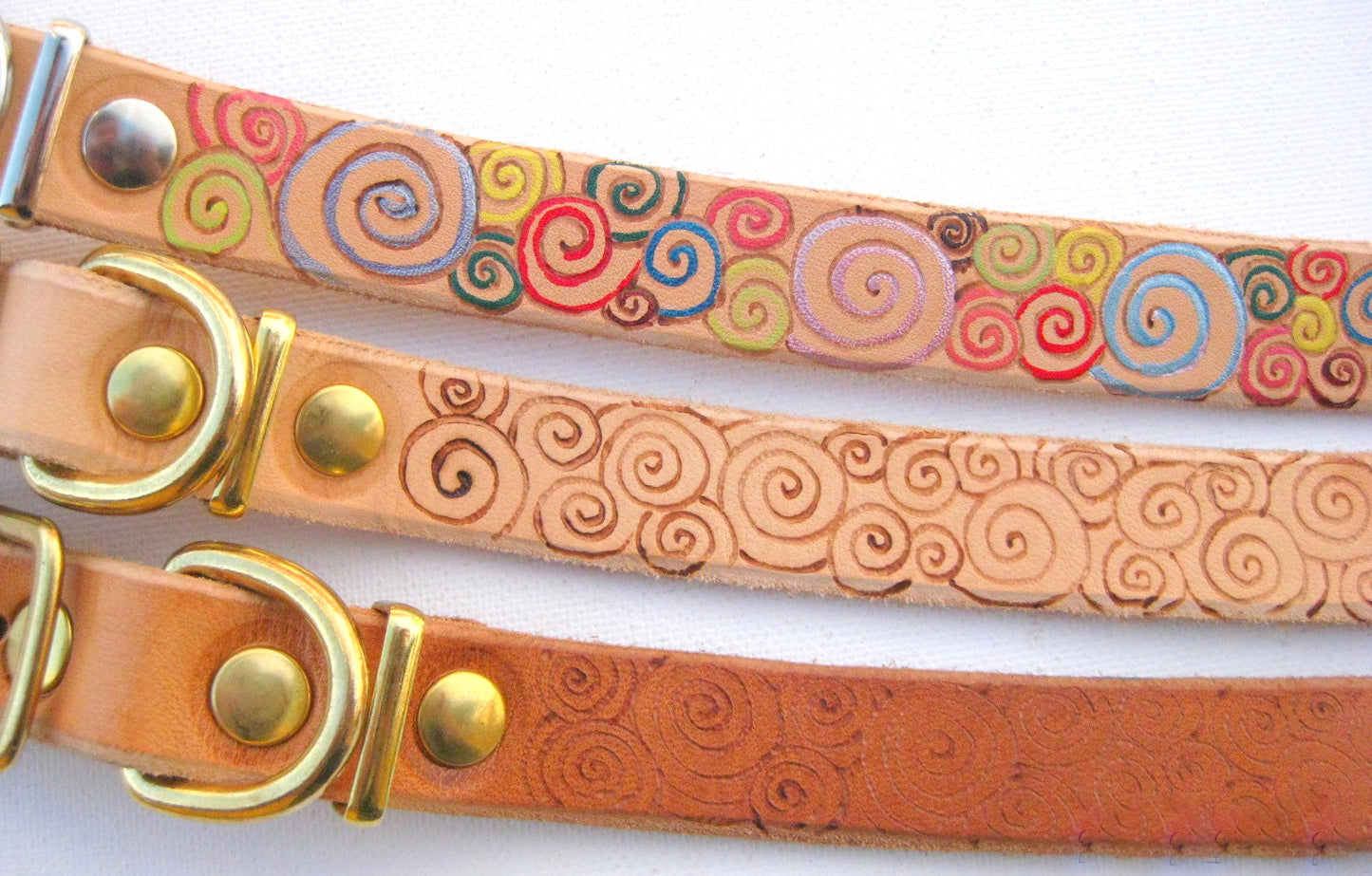 Sonderanfertigungen Fettleder, Leine Fettleder Leder geflochten Hundeleine Halsband Geschirr Hund