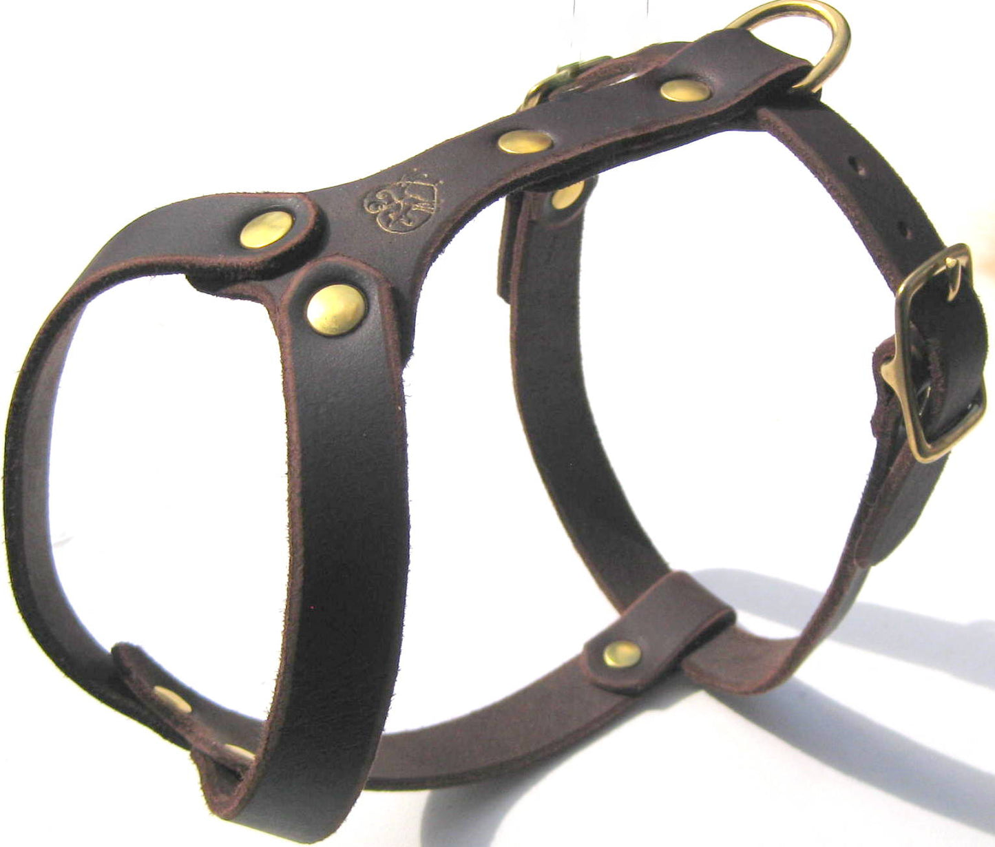 Brustgeschirr, Hundegeschirr, Ledergeschirr, Leder, Fettleder, Hund
