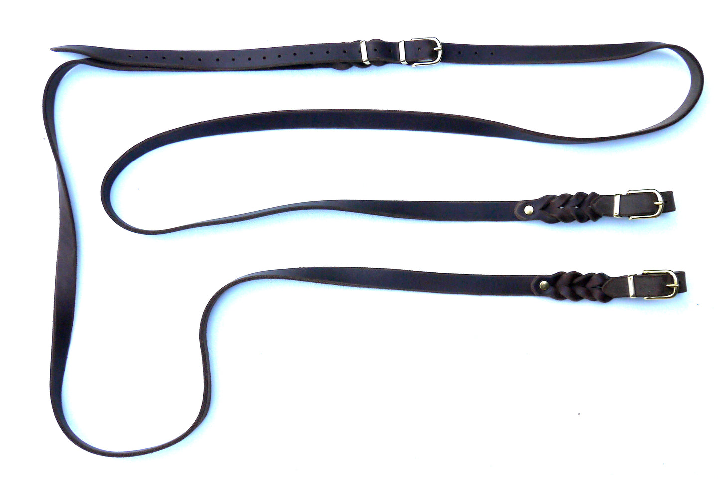 Sonderanfertigungen Fettleder, Leine Fettleder Leder geflochten Hundeleine Halsband Geschirr Hund