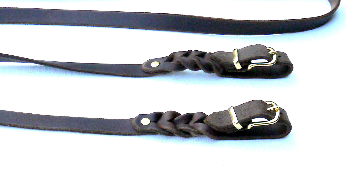Sonderanfertigungen Fettleder, Leine Fettleder Leder geflochten Hundeleine Halsband Geschirr Hund