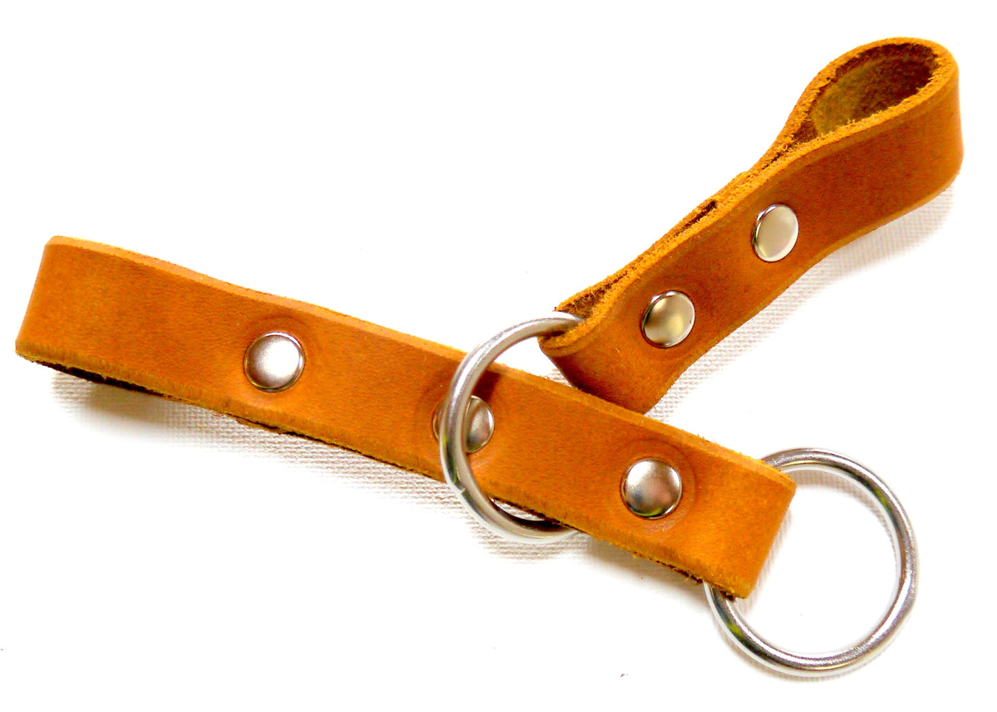 Fettleder Adapter Halsband Zugstopp für Seil