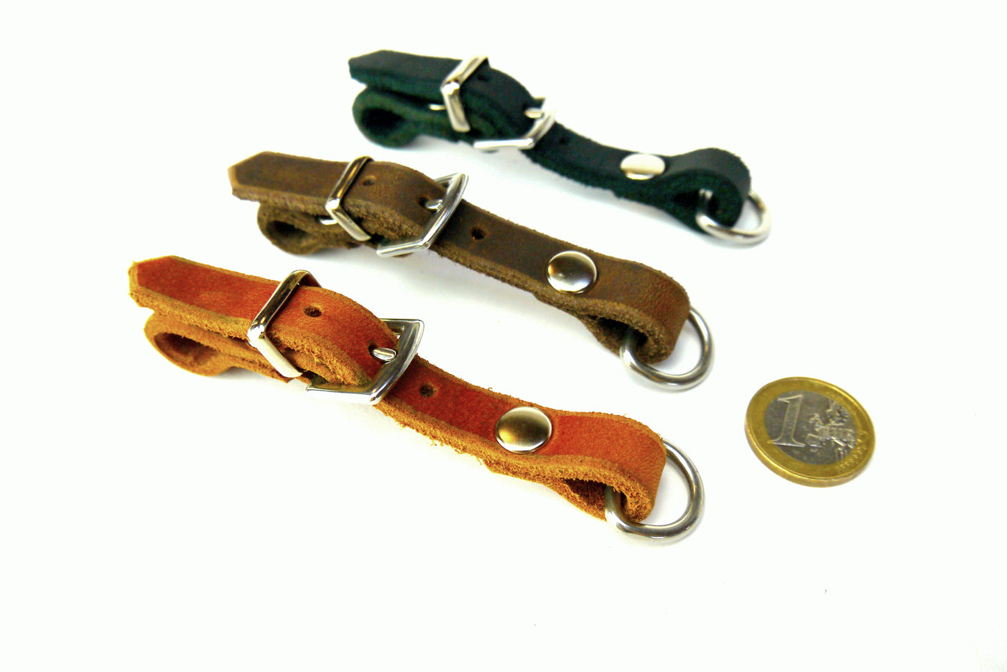 Fettleder Adapter Halsband Mini für Seil